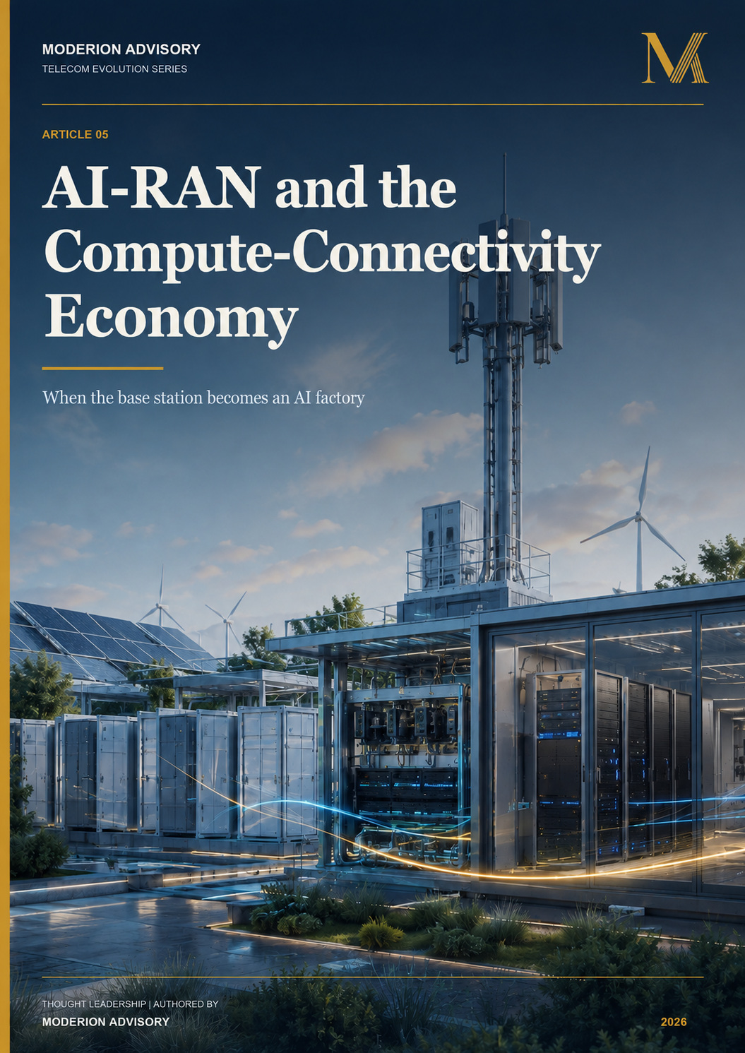 Cover of AI-RAN and the Compute-Connectivity Economy